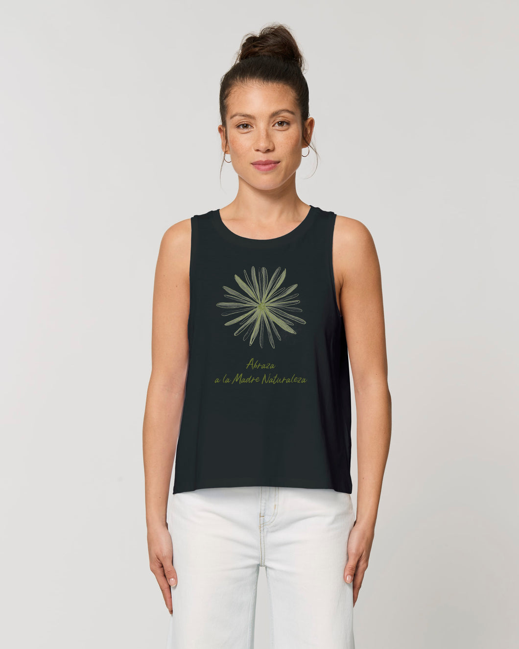 Camiseta Abraza la Madre Naturaleza Una Flor